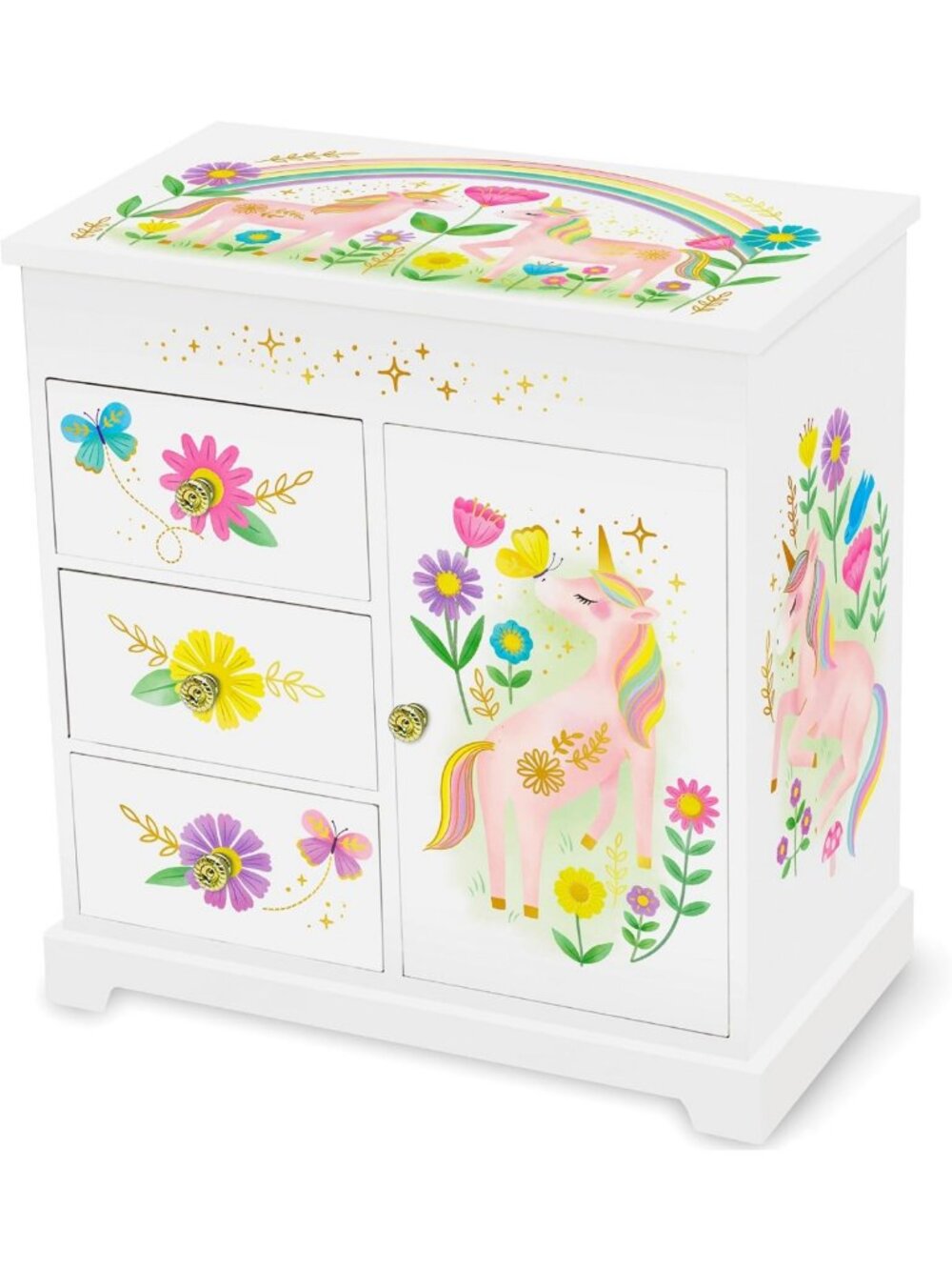 Unicorn Musical Jewelry Box for Girls - Enchanting Gift, Storage & Play